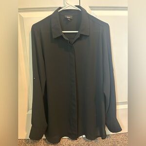 Black Long Sleeve Blouse